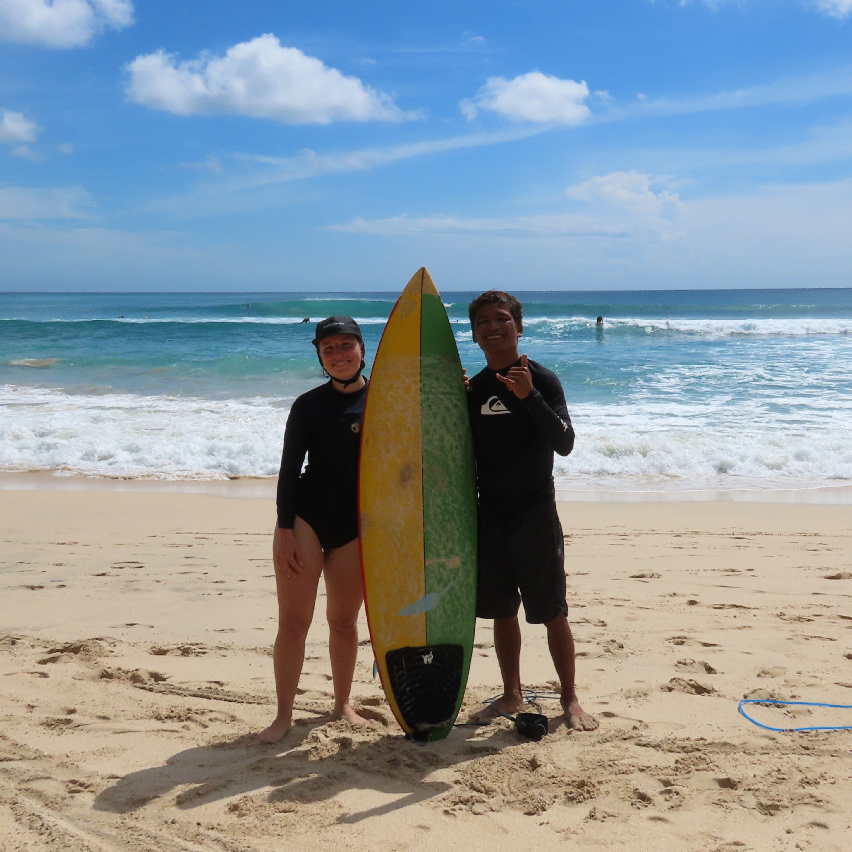 Storm surfing with Toba in Bali